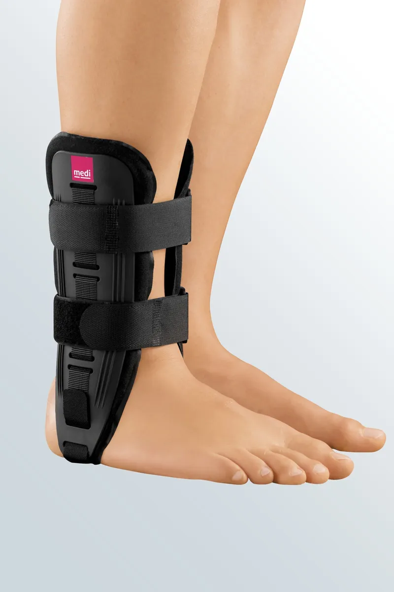 Tobillera desarrollada por médicos para esguince de tobillo, férula  estabilizadora de apoyo para pie lesionado, soporte para pie, tendinitis de